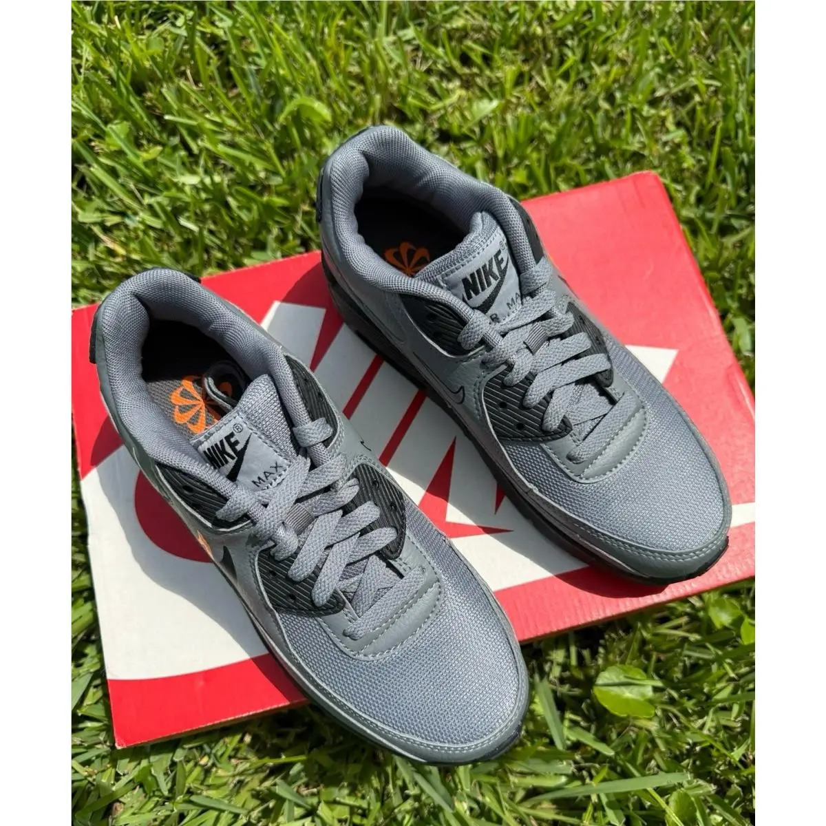 Nike shoes - Nike Essentialist - Essentialist - FN7785-001 - GRAY / ORANGE 2