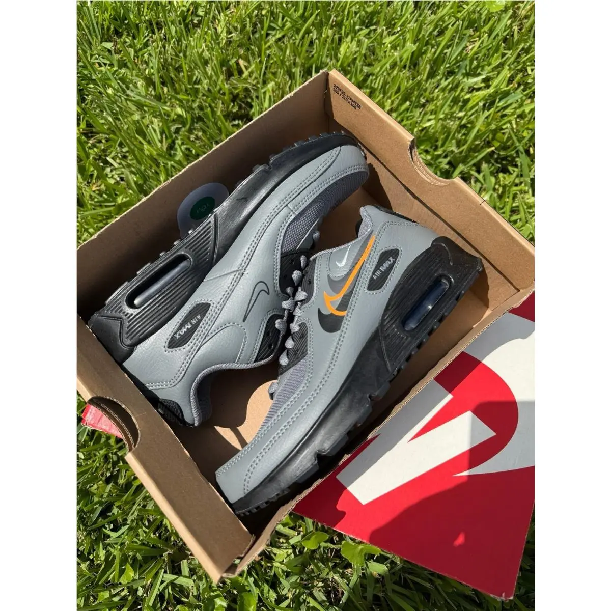 Nike shoes - Nike Essentialist - Essentialist - FN7785-001 - GRAY / ORANGE 7