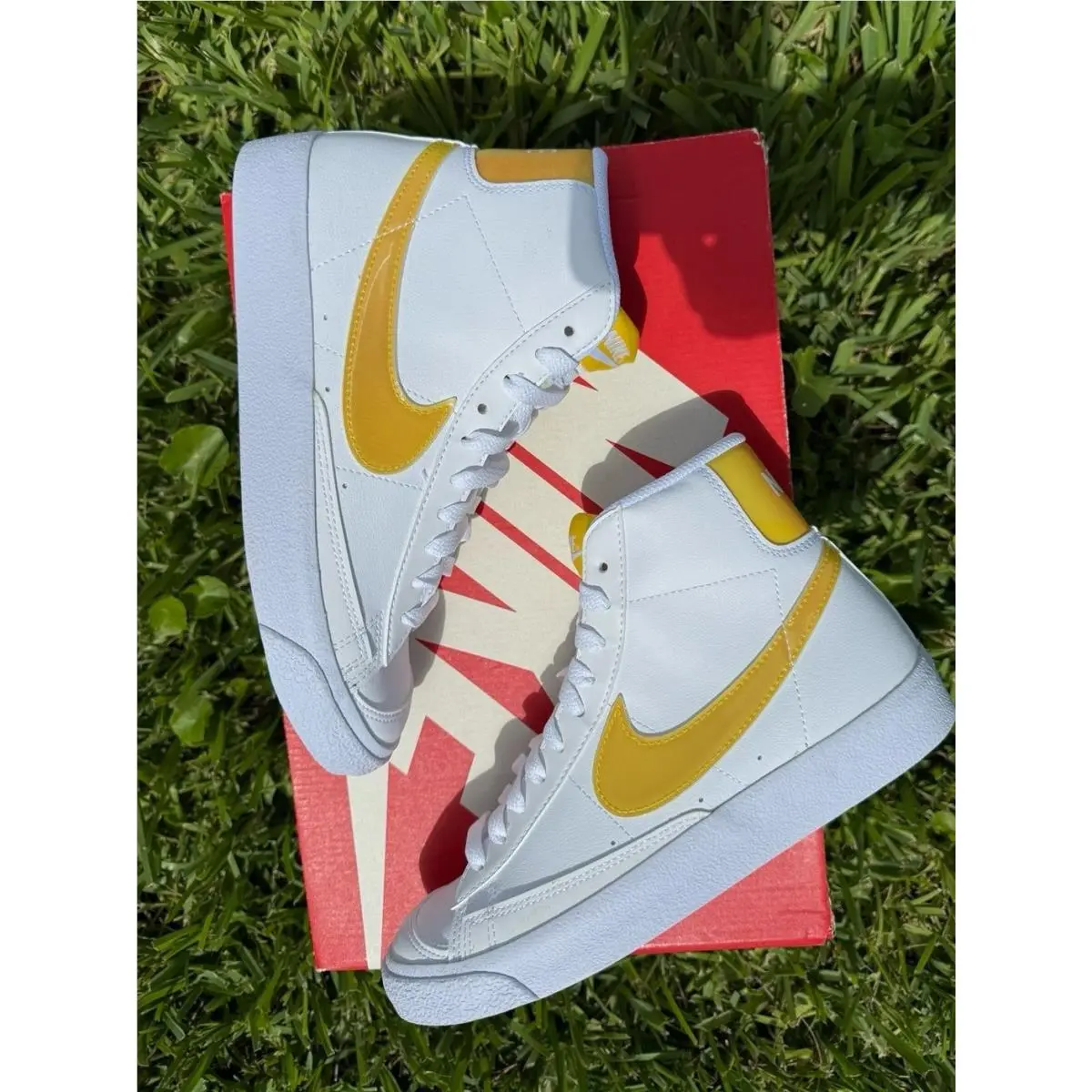 Nike shoes - FJ4670100 - FJ4670-100 - WHITE / YELLOW 1