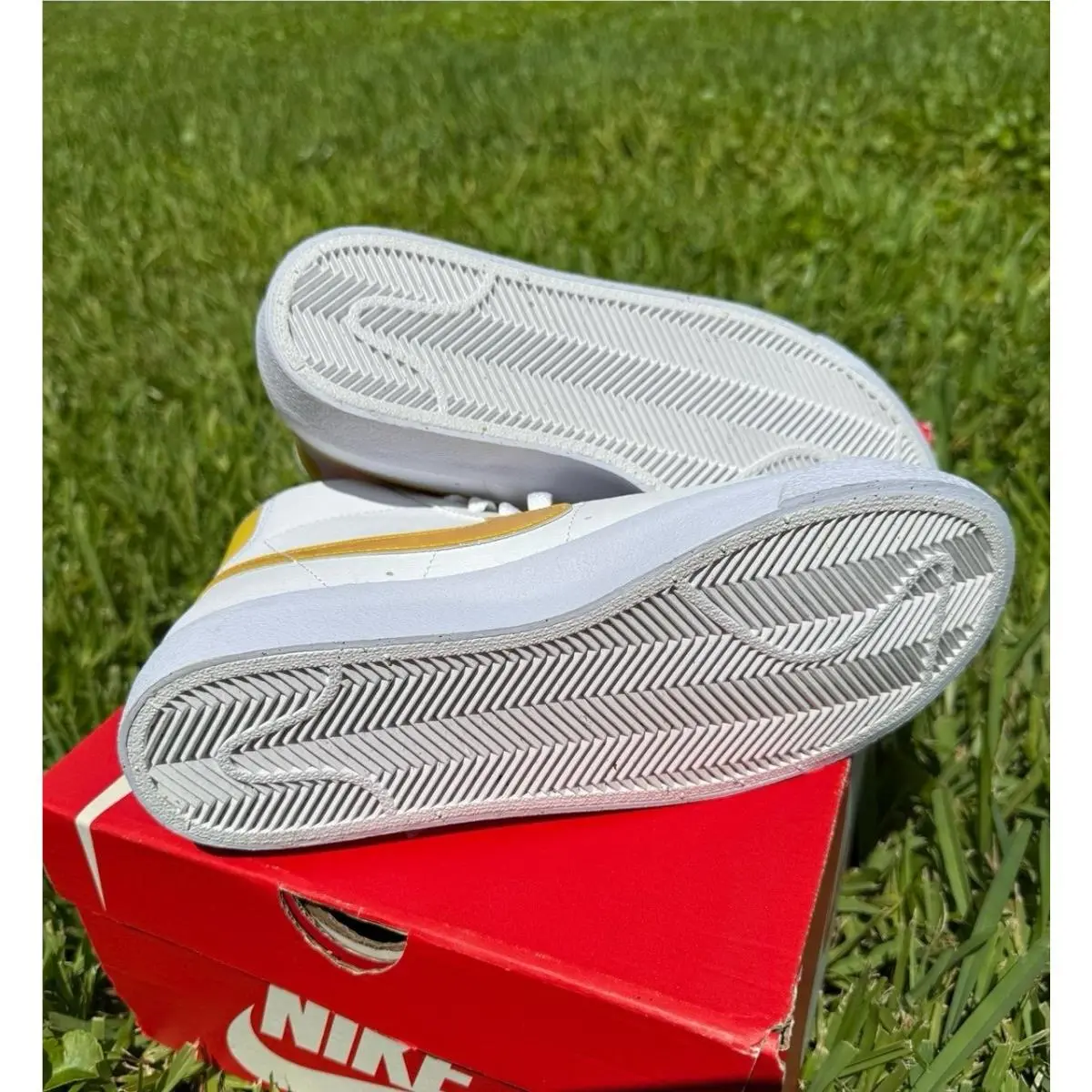 Nike shoes - FJ4670100 - FJ4670-100 - WHITE / YELLOW 4