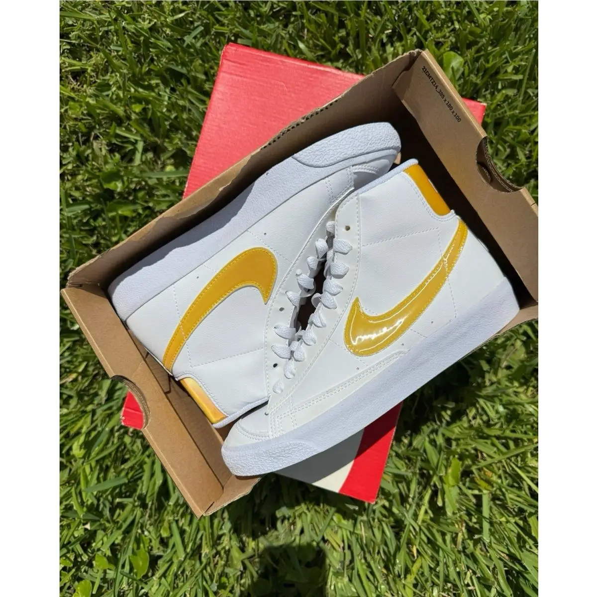 Nike shoes - FJ4670100 - FJ4670-100 - WHITE / YELLOW 6