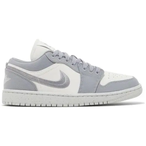 Womens Size 6.5 Air Jordan 1 Low SE Light Steel Grey Shoes DV0426-012