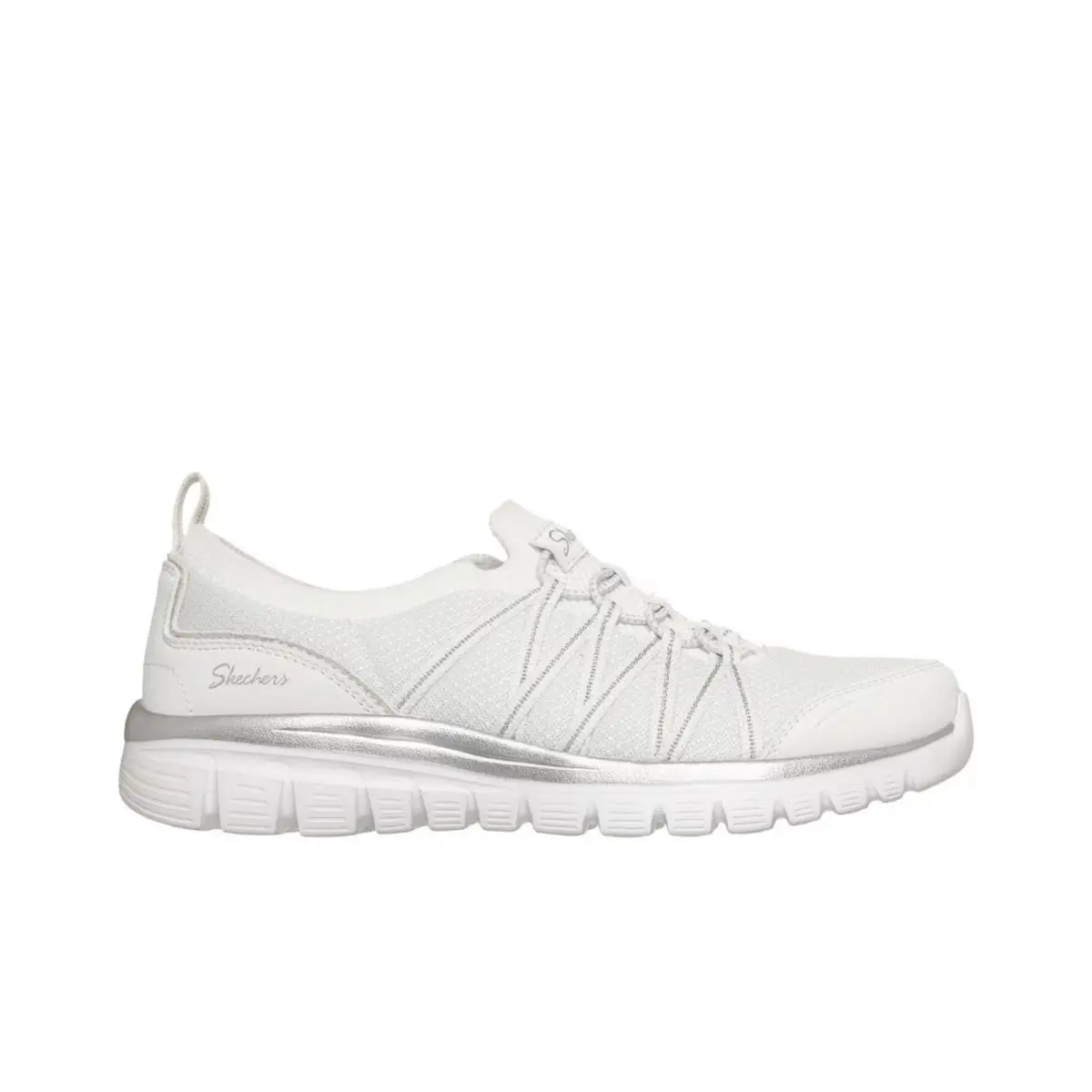 Skechers shoes - 23836754_10876274 - 23836754_10876274 - White, Silver 1