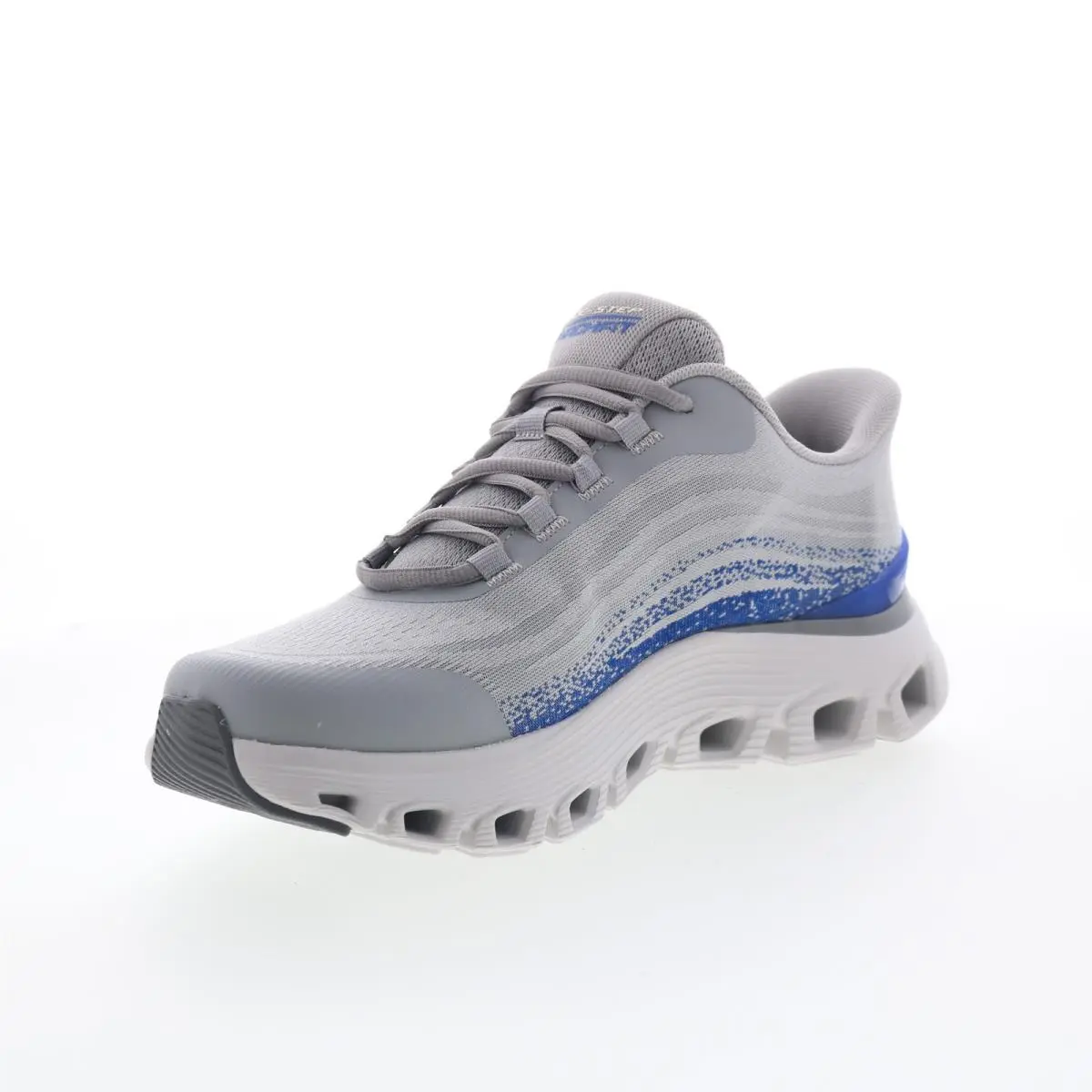 Skechers shoes - Skechers Slip-ins: Arch Fit Glide-Step Wave - Zanaro - 233194WW-GYBL - Gray 10