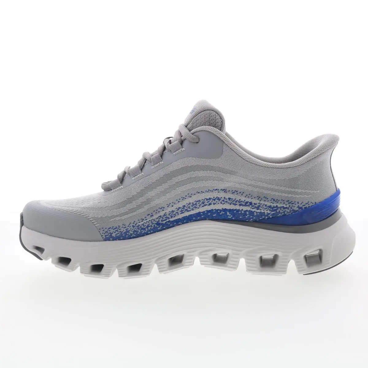 Skechers shoes - Skechers Slip-ins: Arch Fit Glide-Step Wave - Zanaro - 233194WW-GYBL - Gray 11