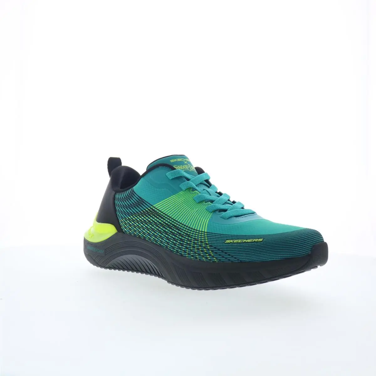 Skechers shoes - Skechers Snoop Dogg: Snoop Ace - Cyber Walker - 251135-BKGR - Green 8
