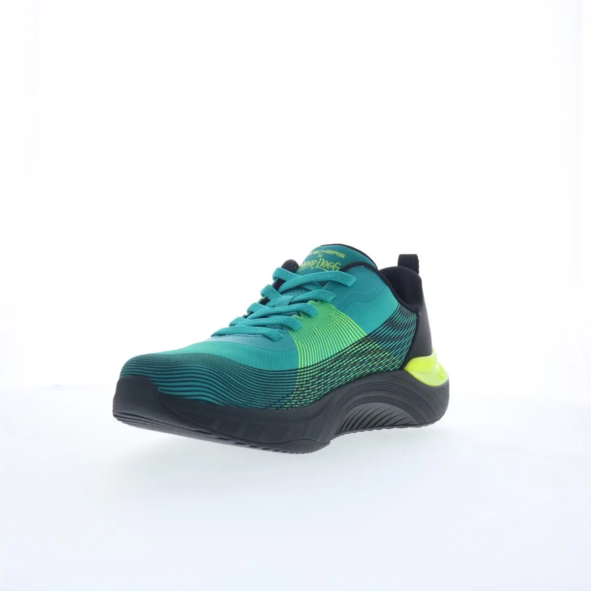 Skechers shoes - Skechers Snoop Dogg: Snoop Ace - Cyber Walker - 251135-BKGR - Green 10