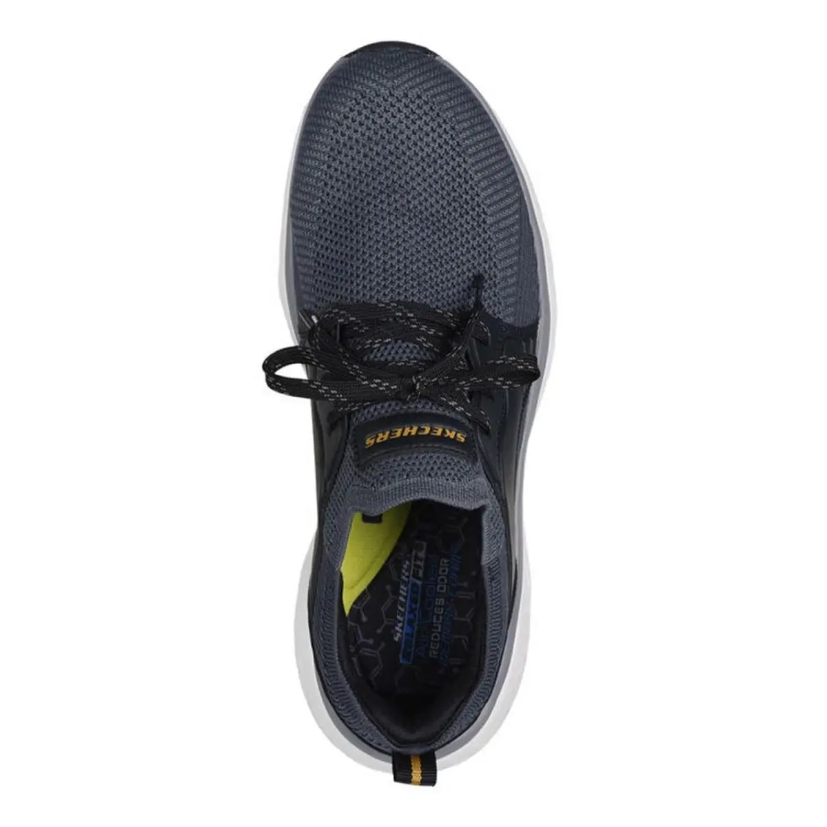 Skechers shoes - BLACK/GREY 12
