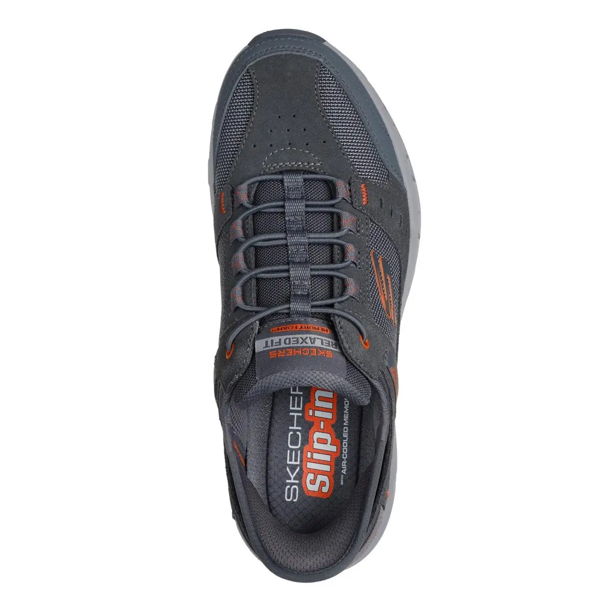 Skechers shoes - 237450-GYOR - 237450-GYOR - Grey/Orange 2