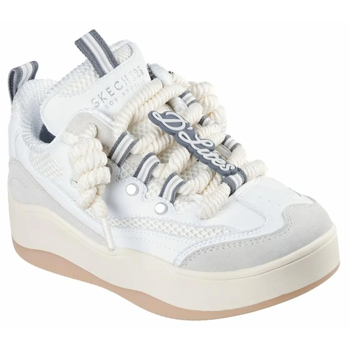 Skechers shoes - Skechers - 185320 WBGY - White/Gray 4