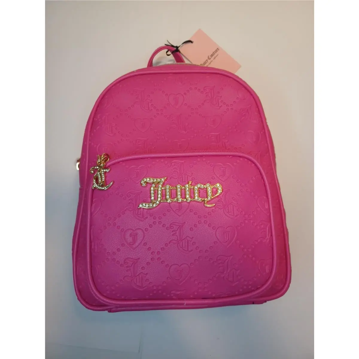 Mini Backpack Hot Pink Love Semi Charmed Free Love Backpack Girls by Juicy Couture
