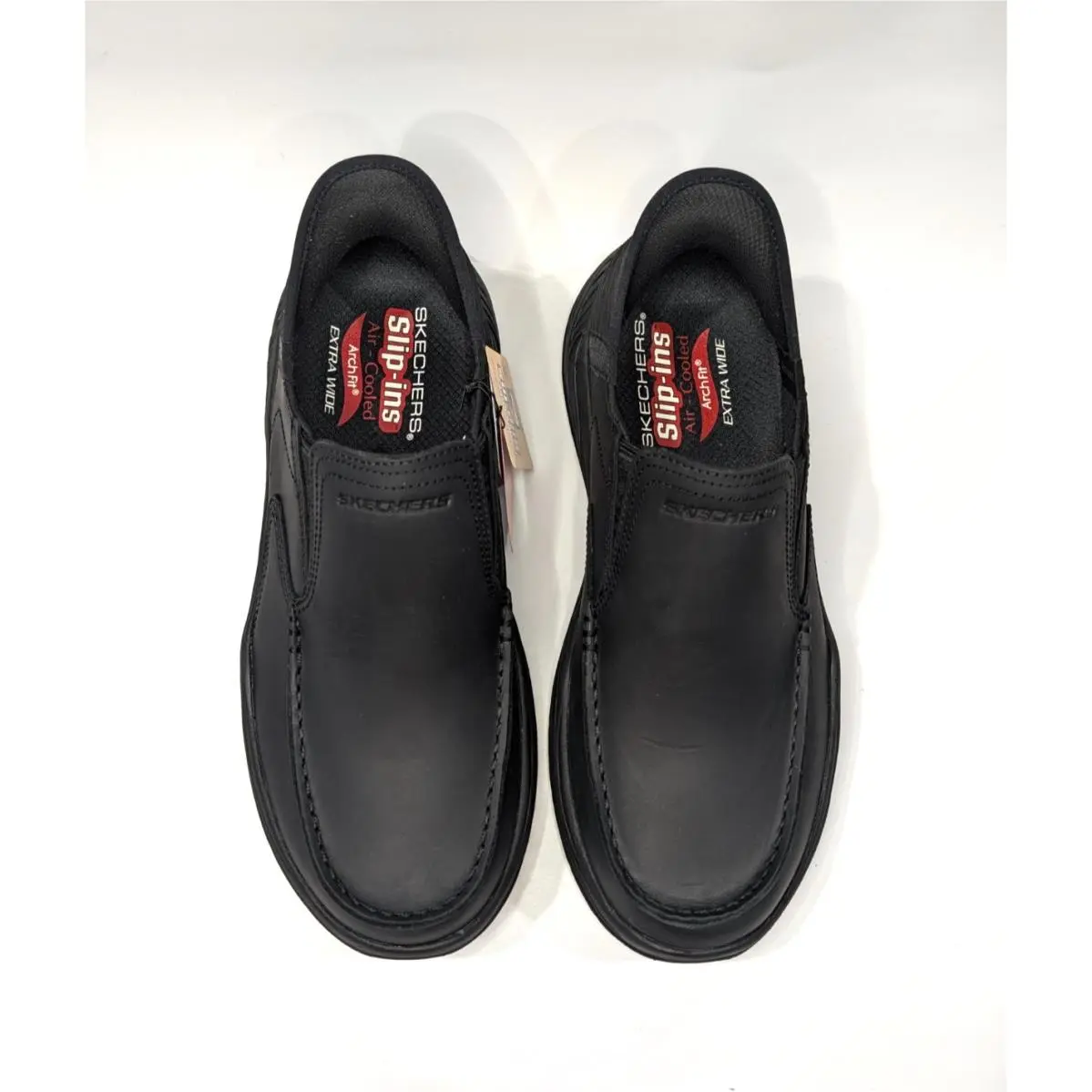 Skechers shoes - Skechers Hands Free Slip-ins Arch Fit Motley Milo - 205204 205204WW 205204WW/BBK - Black 10