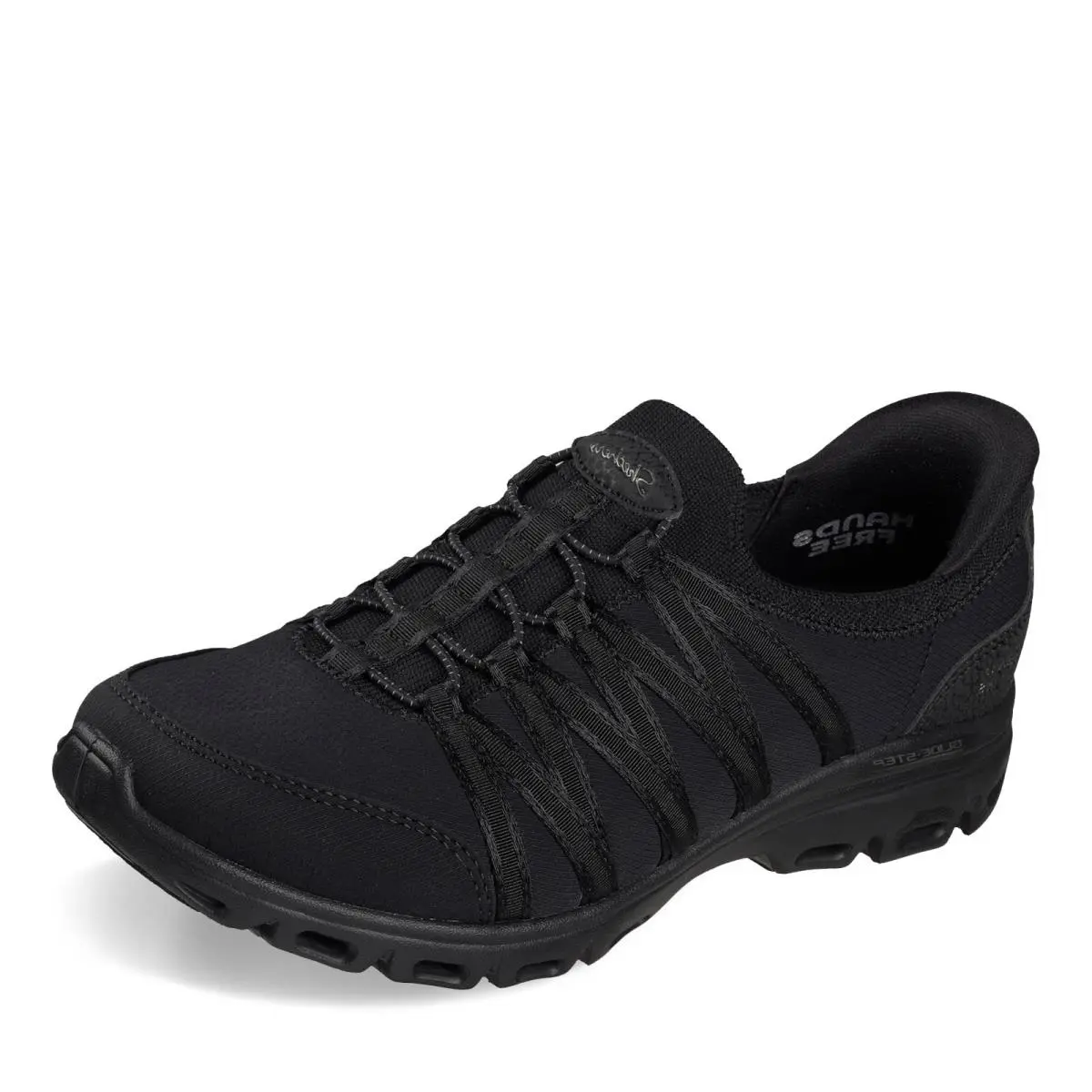 Women`s Skechers Slip-ins: Glide-step Comfort - Steady Grace Sneaker 159547-BBK