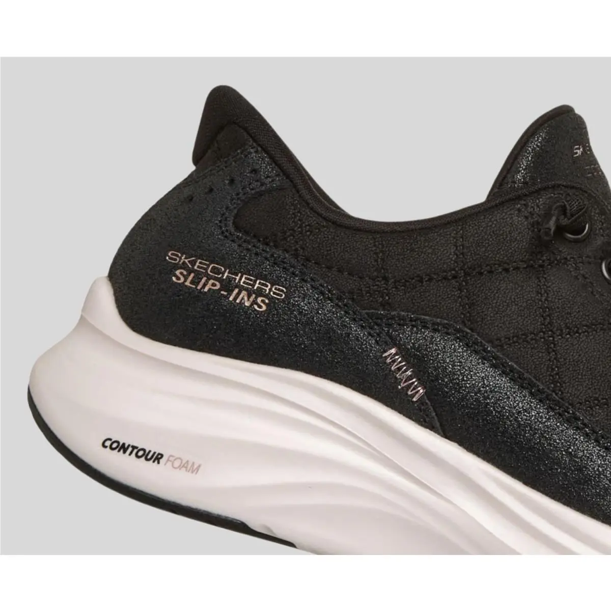 Skechers shoes - Skechers Contour Foam Cozy Fit Natural Ease 150507-BKRG - 150507-BKRG - Black 3