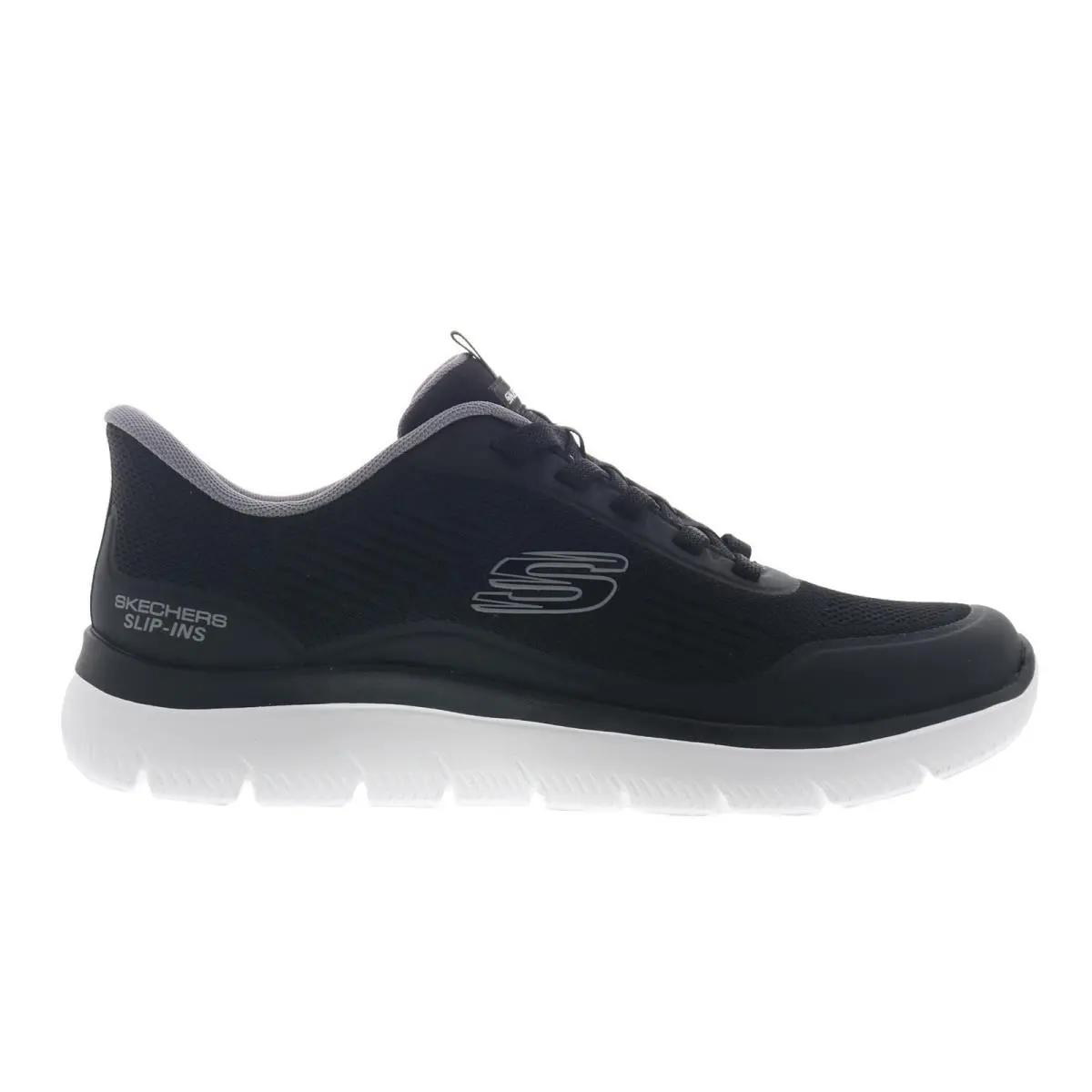 Skechers Slip-ins: Summits - Leyter Mens Black Lifestyle Sneakers Shoes