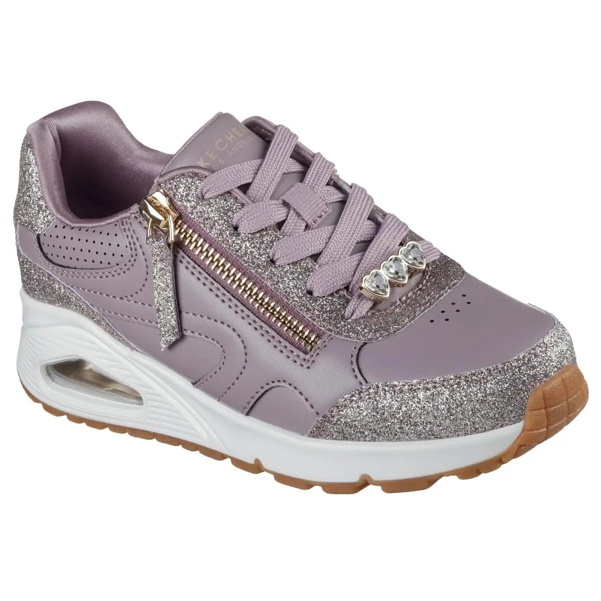 Skechers Uno Gen1 310336L Sneaker Kids 5 M Quail Low Top Lifestyle Shoe ZOGG3670