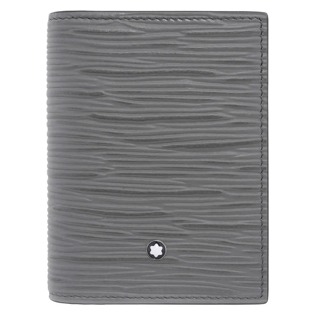 Medium Grey 4810 Leather Card Holder 199351 by Montblanc