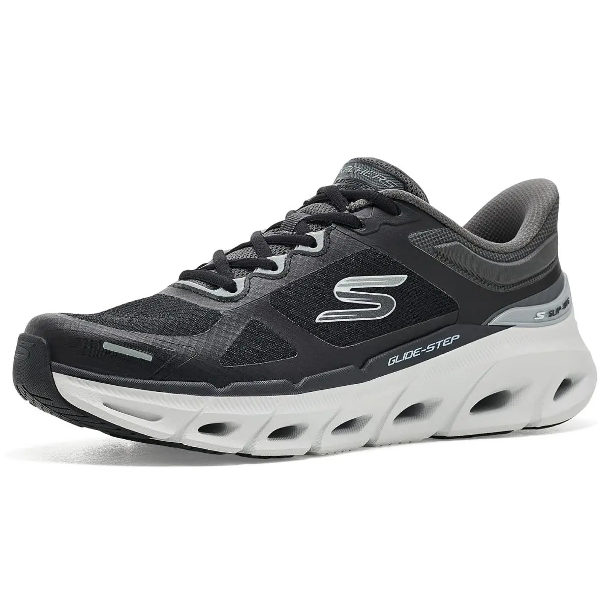 Man`s Shoes Skechers Relaxed Fit Glide-step Opportune Day Hands-free Slip