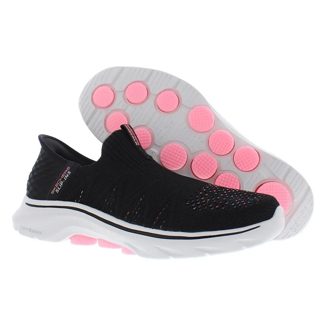 Skechers Go Walk 7 City Lights Slip On Womens Shoes