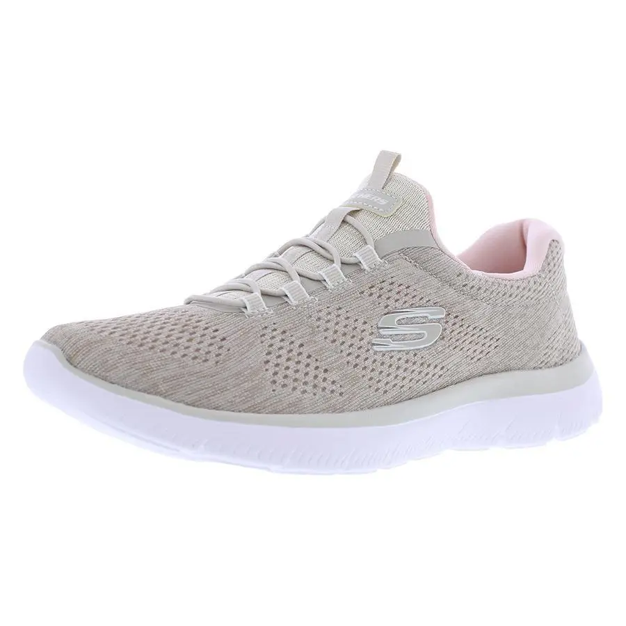 Skechers shoes - Taupe/Pink, Main: Beige 8