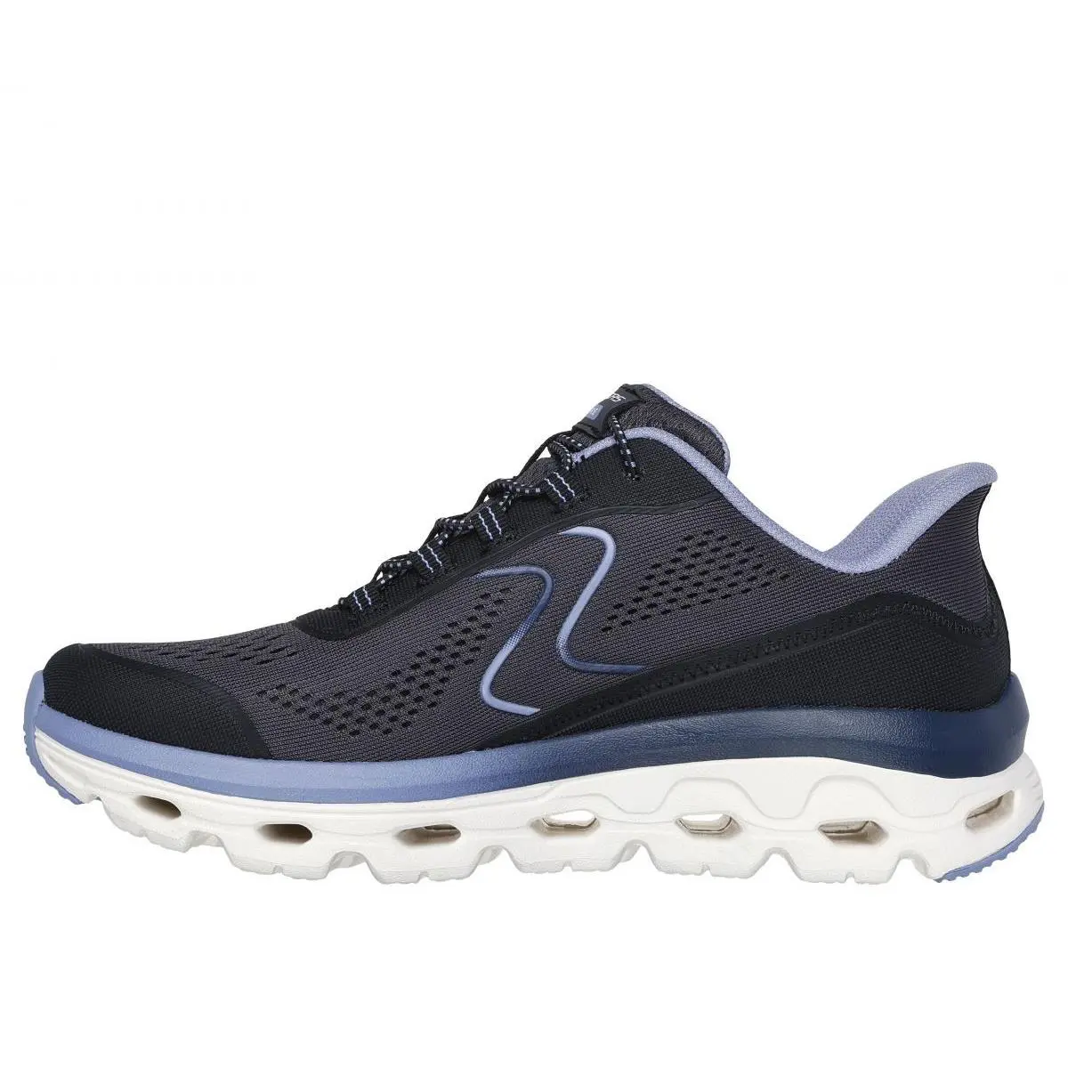 Skechers shoes - BLACK/BLUE 3
