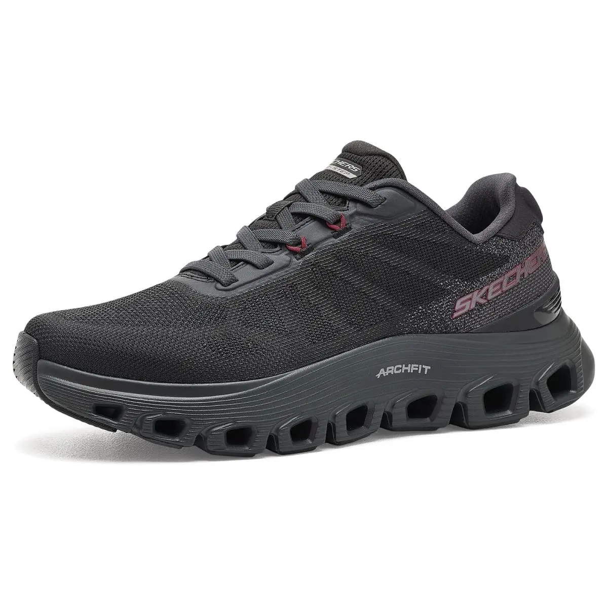 Man`s Sneakers Athletic Shoes Skechers Arch Fit Glide-step Wave Bremet