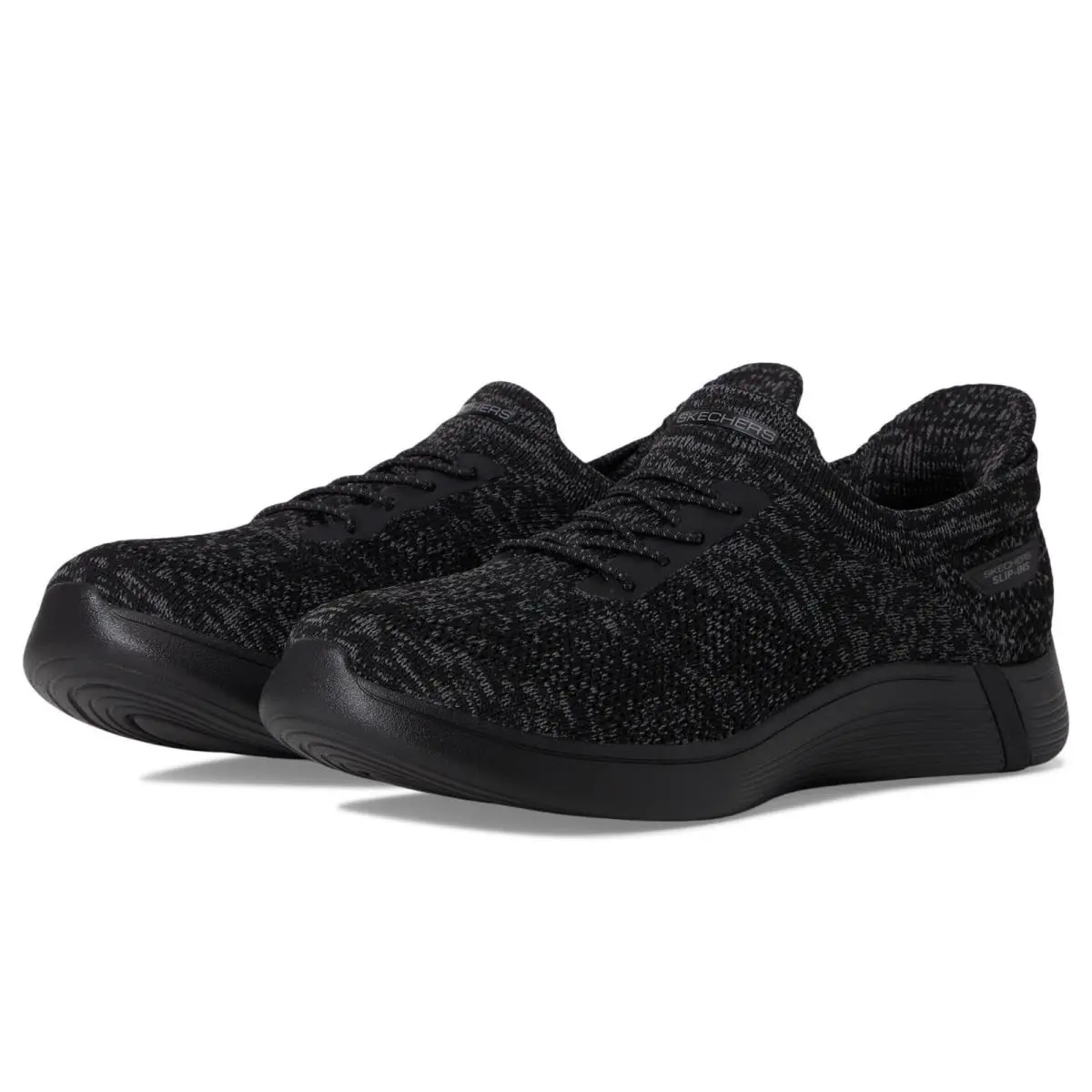 Skechers On-the-go Swift 137216-BKGY Sneaker Women 8 B Black Gray Shoes ZOGG3666