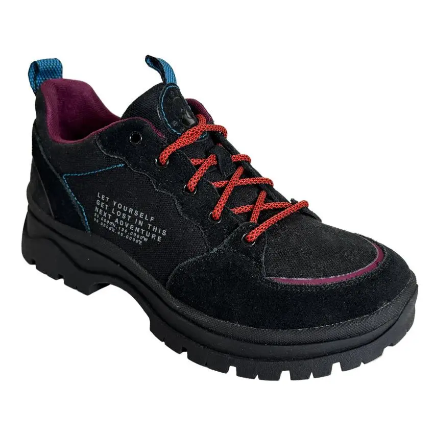 Skechers Bobs City Terrain Womens Walking Casual Trail Shoes US 9.5 M Black