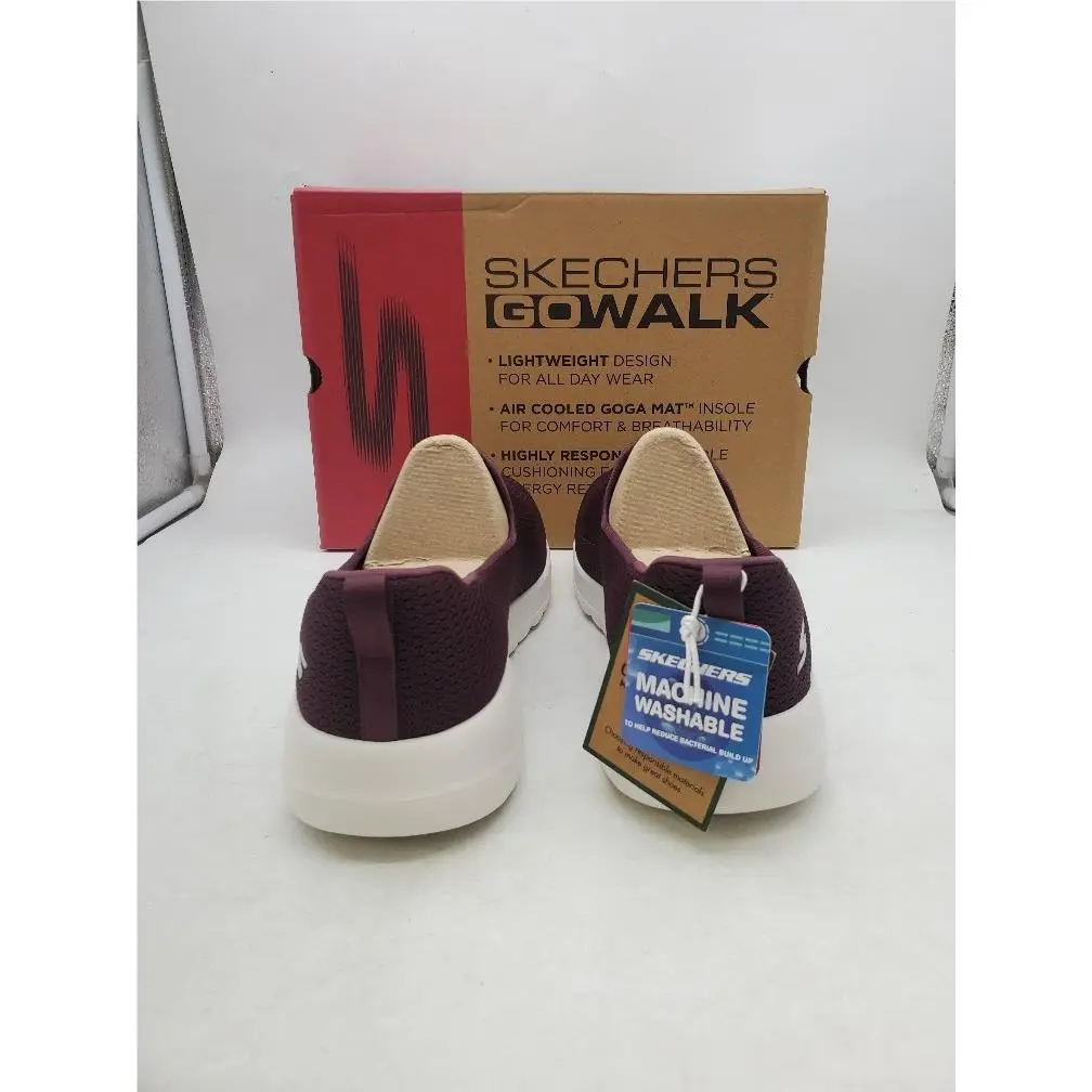 Skechers shoes - 124637W - 124637W - Burgundy (UPC: 197976626102) 0