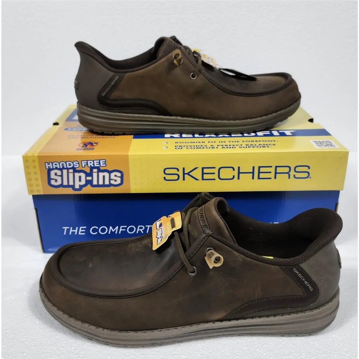 Skechers shoes - Skechers Hands-Free Slip-ins - 21105 - Brown 0