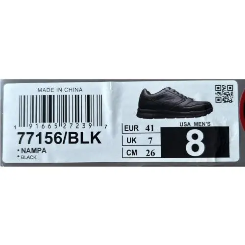 Skechers shoes - Skechers Nampa - Nampa - 77156/BLK - Black 4