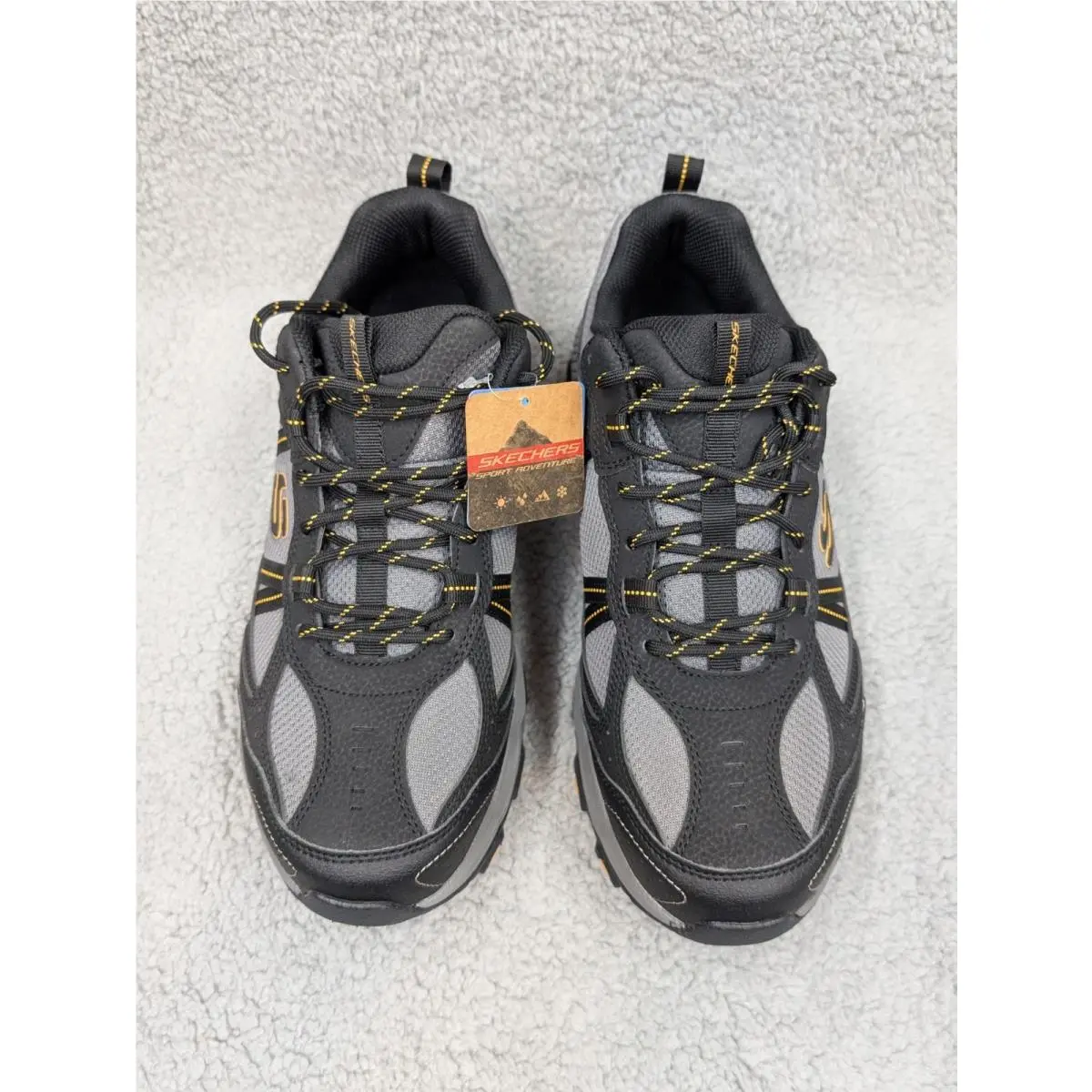 Skechers shoes - Skechers Stamina AT Upper Stitch - 237527-BKCC - Black 1