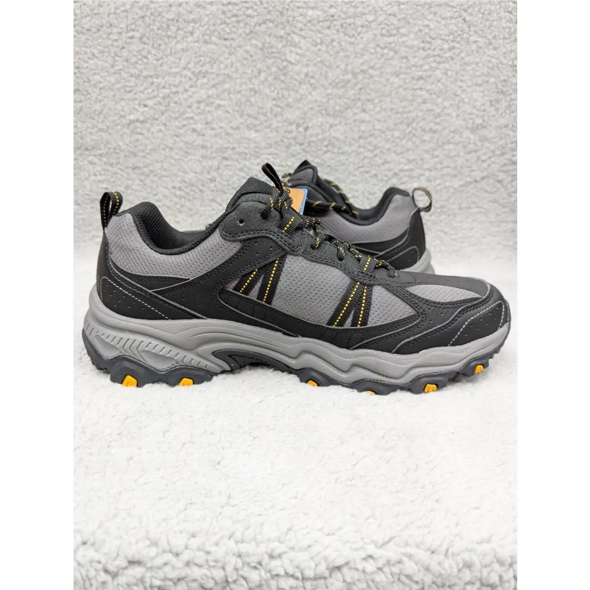 Skechers shoes - Skechers Stamina AT Upper Stitch - 237527-BKCC - Black 2