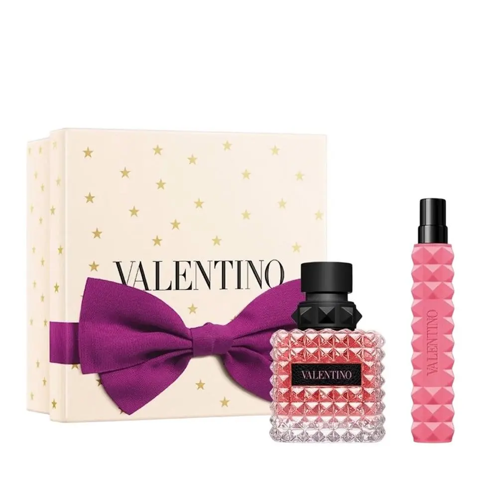 Donna Born In Roma Edp 2Pc Gift Set 50ml +10ml For Women by Valentino