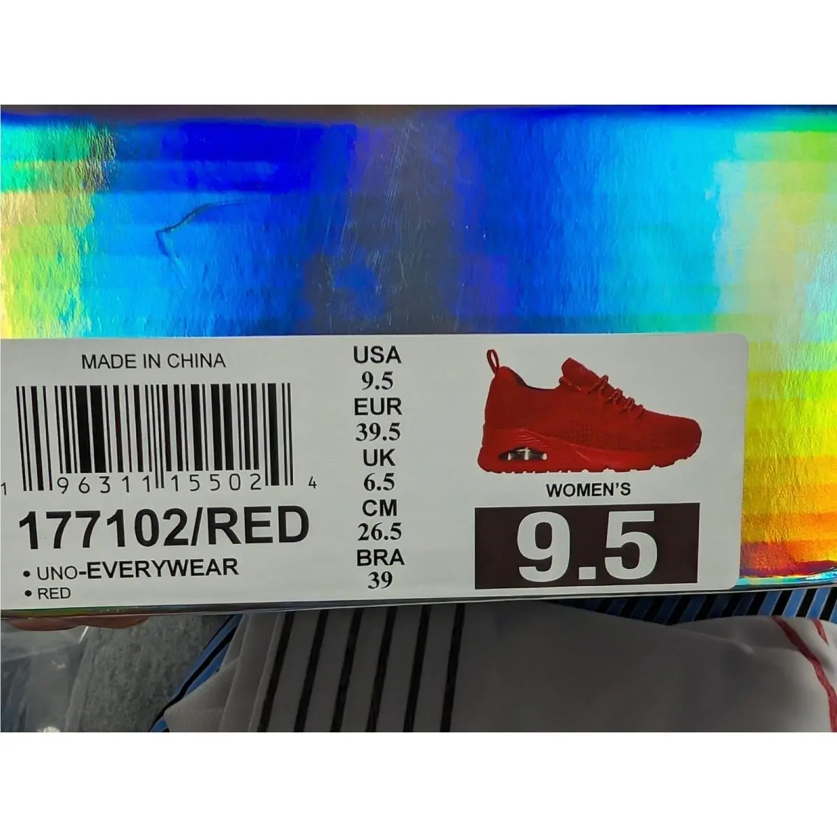 Skechers shoes - Skechers Street Uno Everywear - Street Uno Everywear - Red 4