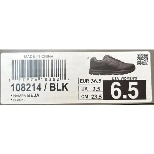 Skechers shoes - Skechers Nampa Beja - Nampa Beja - 108214-BLK - Black 5