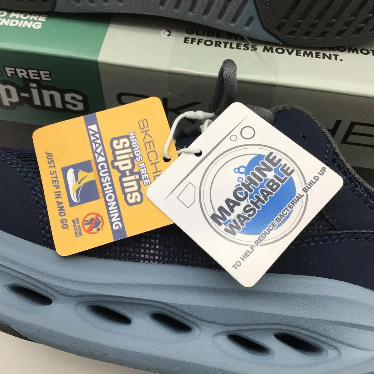 Skechers shoes - 404225WL NVCC - NVCC - Blue 4