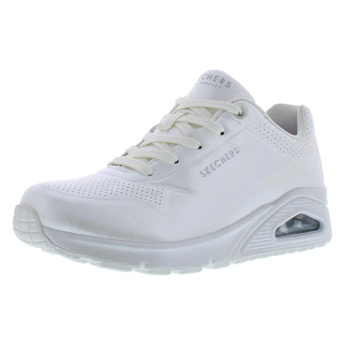 Skechers shoes - White/Pearl Silver, Main: White (UPC: 197627261331) 0