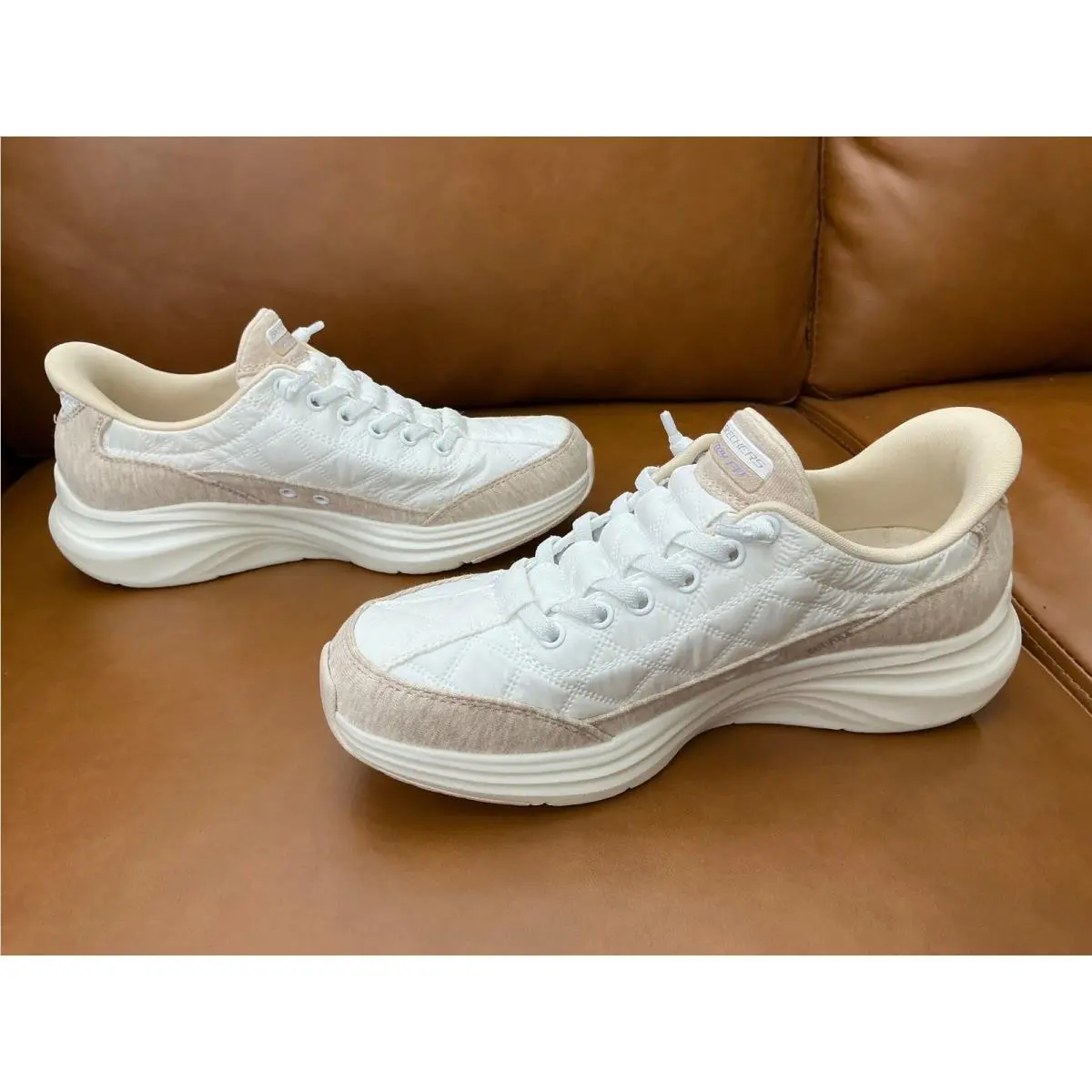 Skechers shoes - Skechers Slip-ins Contour Foam Quiet Luxury - White 0