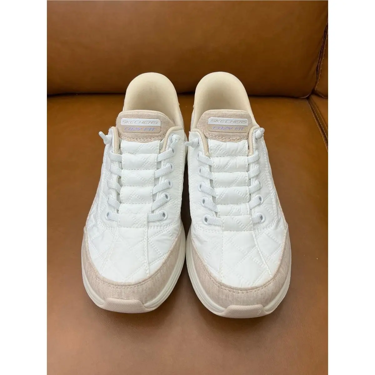 Skechers shoes - Skechers Slip-ins Contour Foam Quiet Luxury - White 3
