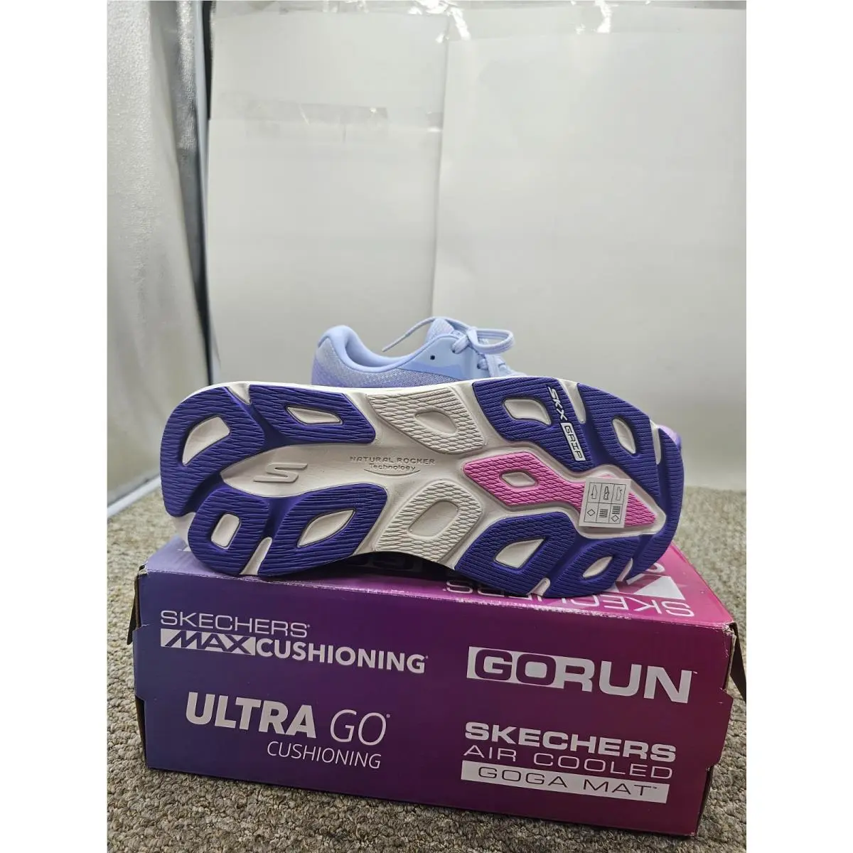 Skechers shoes - Max Cushioning Elite 3 Valares - 129721 LBPK - Light Blue/Pink (UPC: 199252002730) 3