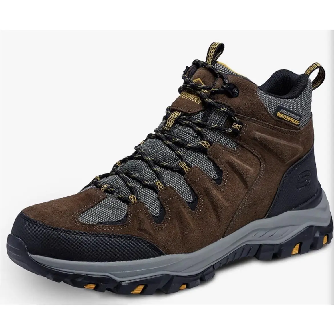 Skechers Rickter Branson Shoes Men’s Size 8.5 Khaki Black Hiking 204910/KHK