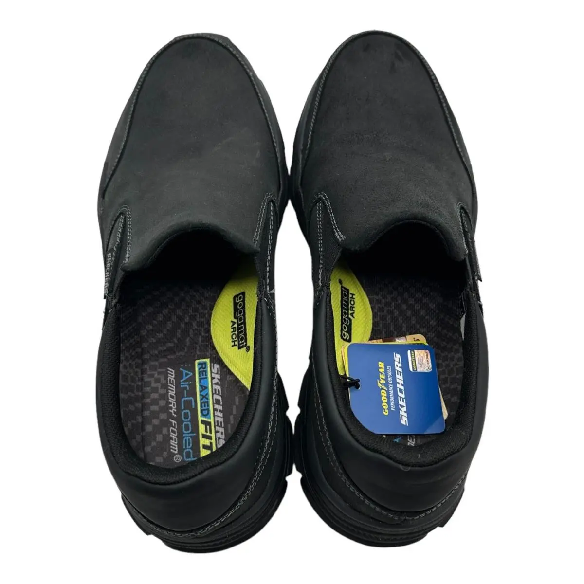 Skechers shoes - Skechers Relaxed Fit Respected Calum - 204480/BBK 204480 - Black (UPC: 195204601280) 7