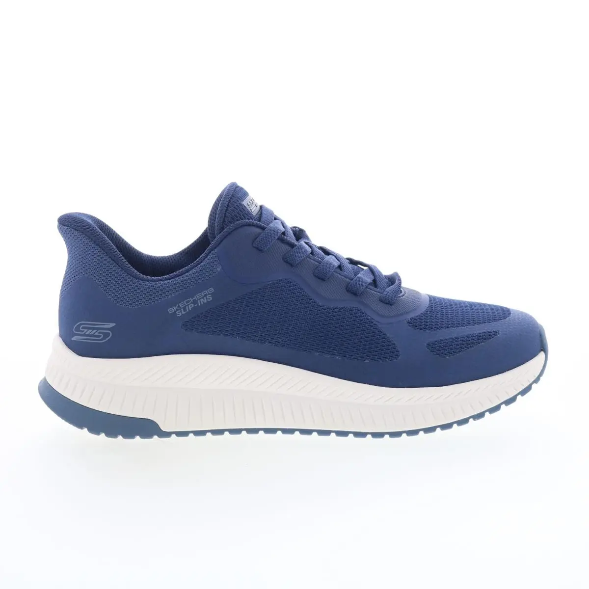 Skechers Slip-ins Bobs Sport Squad Chaos Mens Blue Lifestyle Sneakers Shoes 9