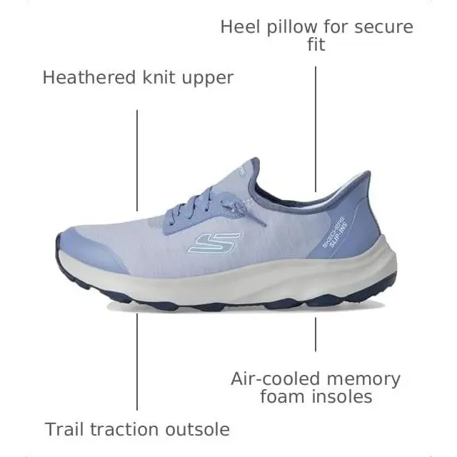 Skechers shoes - Ltbl=light Blue (UPC: 198376454135) 1