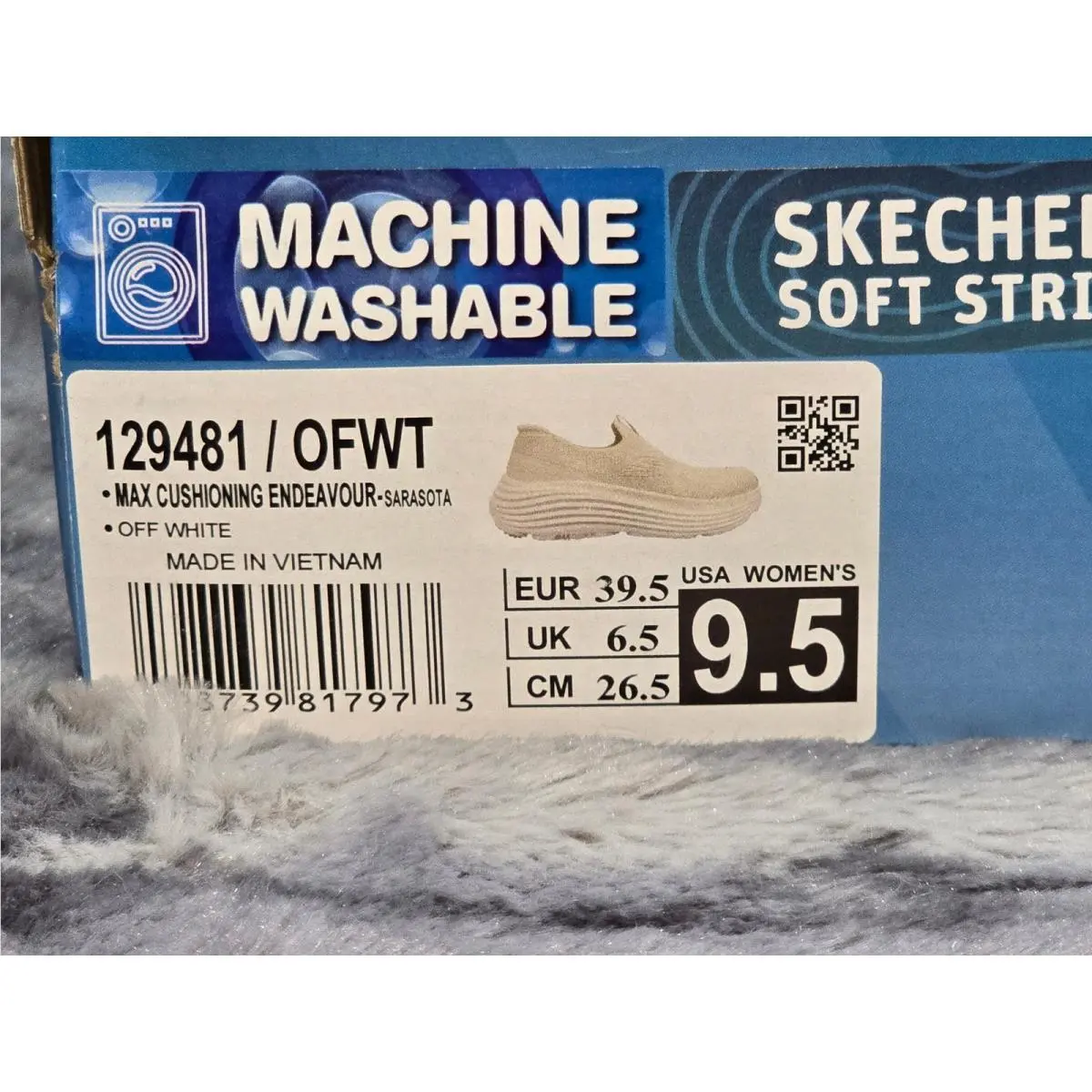 Skechers shoes - SKECHERS GO RUN MAX CUSHIONING - White 6