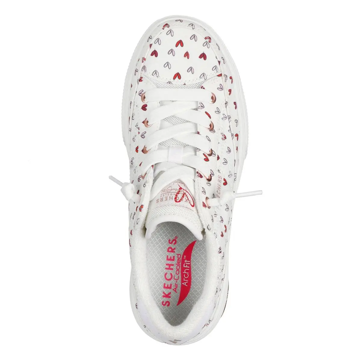 Skechers shoes - White Red (UPC: 198739027006) 2