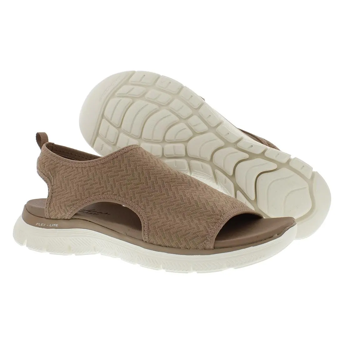 Skechers Flex Appeal 4.0 Livin` In This Womens Shoes Size 11 Color: Mocha