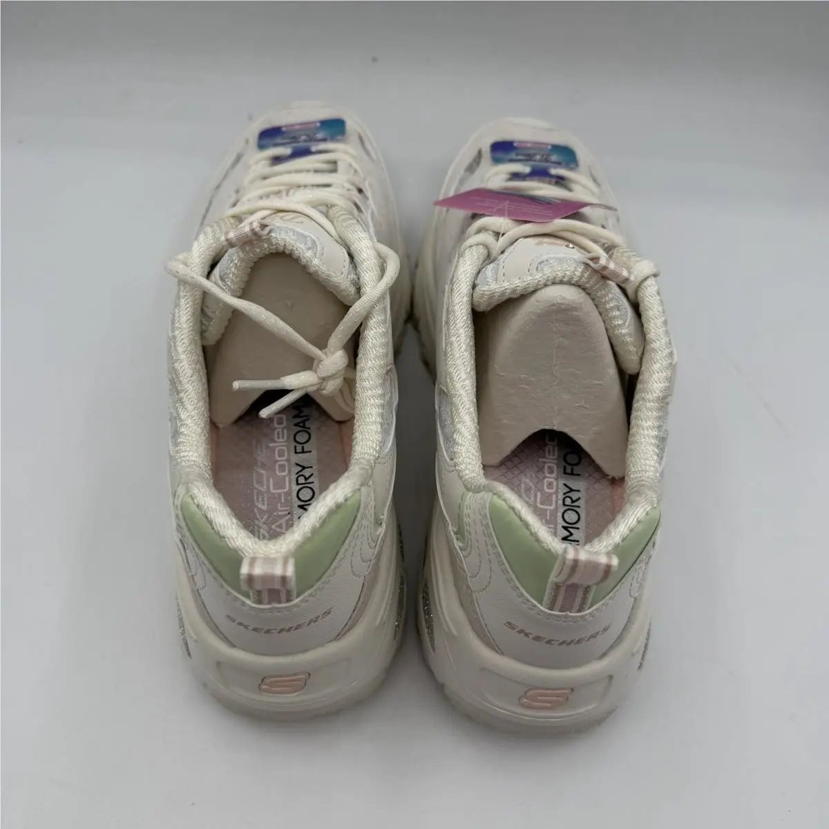 Skechers shoes - Skechers D`Lites_Floral - White 7