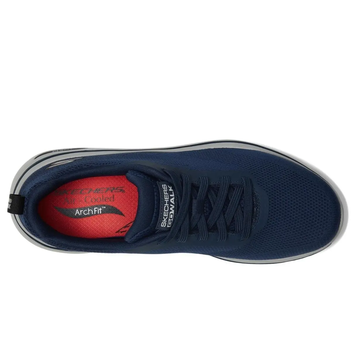 Skechers shoes - SKECHERS GO WALK 2 - WALK - Navy/Red (UPC: 197976276963) 3